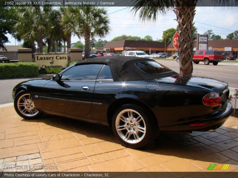 Anthracite Metallic / Oatmeal 2002 Jaguar XK XK8 Convertible