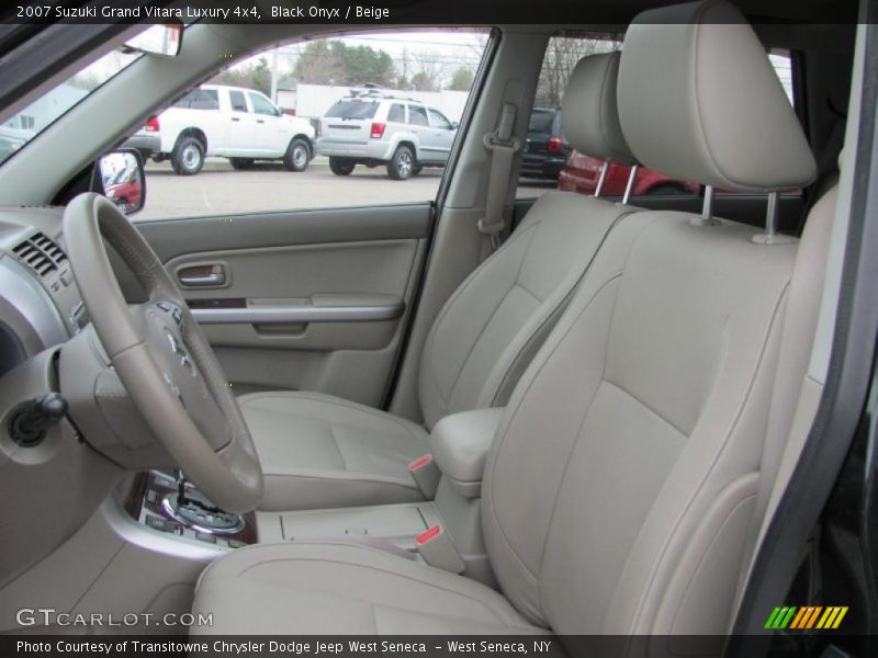  2007 Grand Vitara Luxury 4x4 Beige Interior