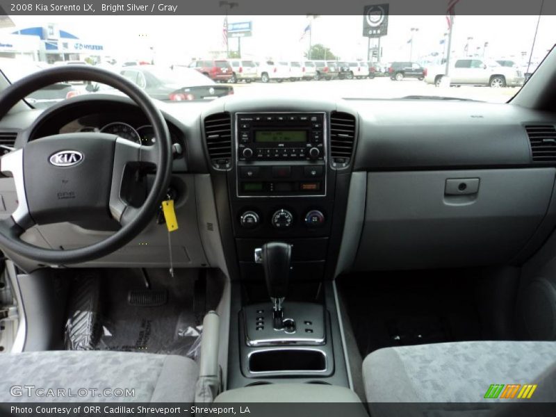 Bright Silver / Gray 2008 Kia Sorento LX