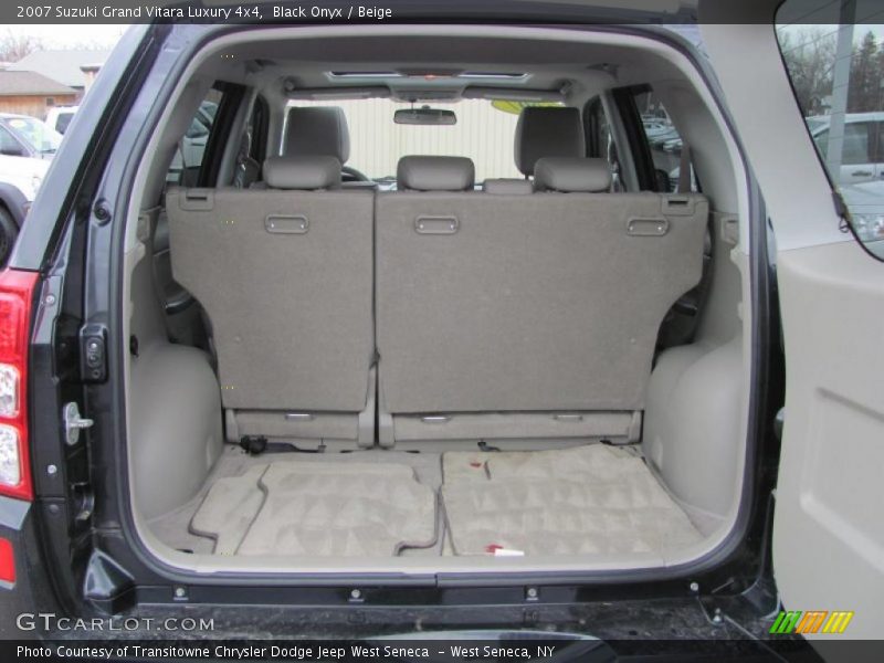  2007 Grand Vitara Luxury 4x4 Trunk