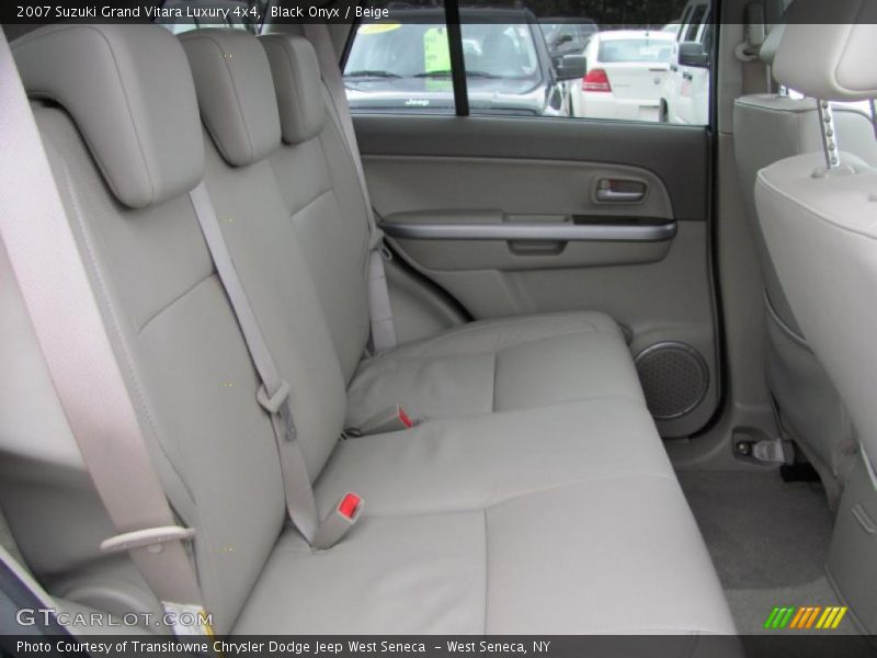 Black Onyx / Beige 2007 Suzuki Grand Vitara Luxury 4x4