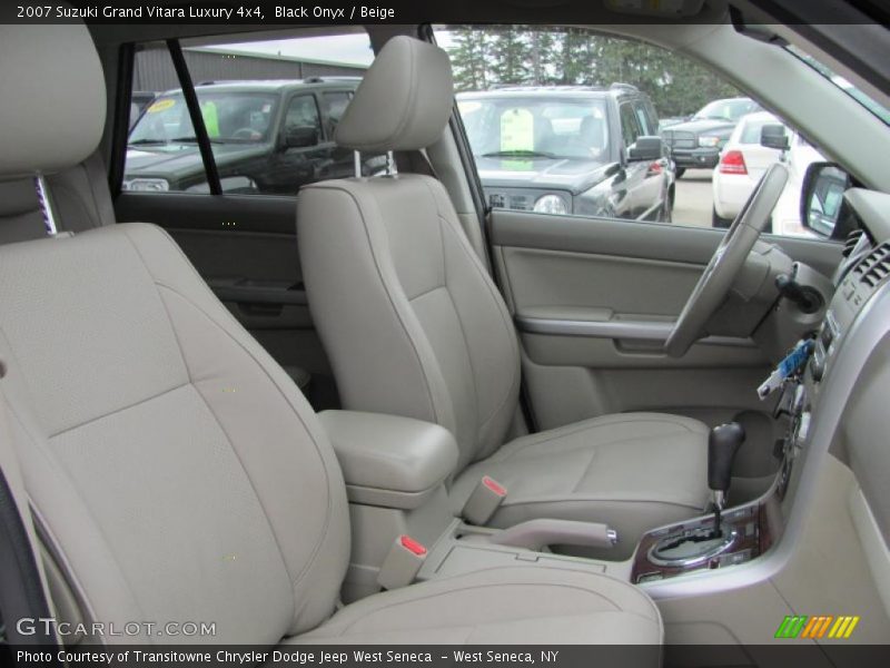  2007 Grand Vitara Luxury 4x4 Beige Interior