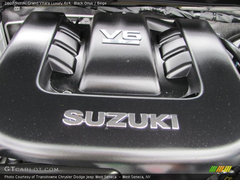 Black Onyx / Beige 2007 Suzuki Grand Vitara Luxury 4x4