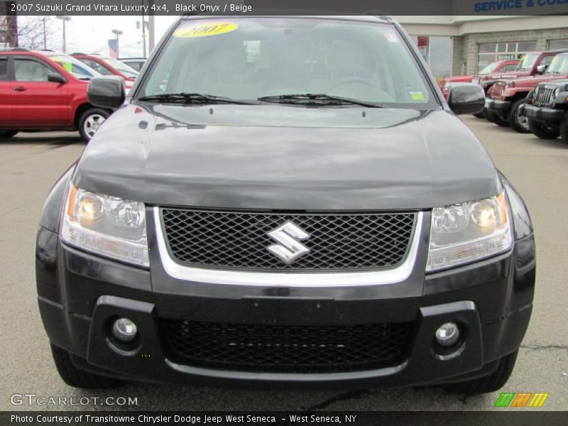 Black Onyx / Beige 2007 Suzuki Grand Vitara Luxury 4x4