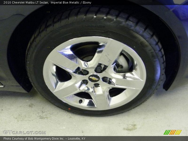 Imperial Blue Metallic / Ebony 2010 Chevrolet Malibu LT Sedan