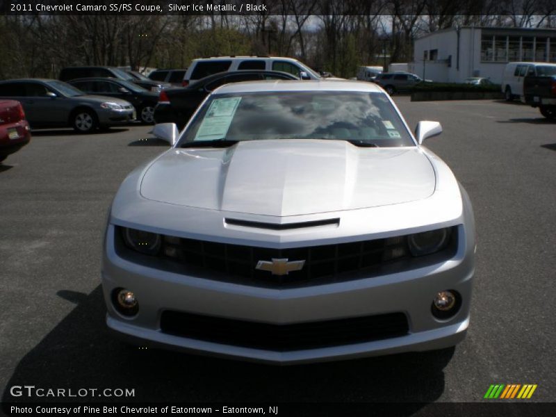 Silver Ice Metallic / Black 2011 Chevrolet Camaro SS/RS Coupe