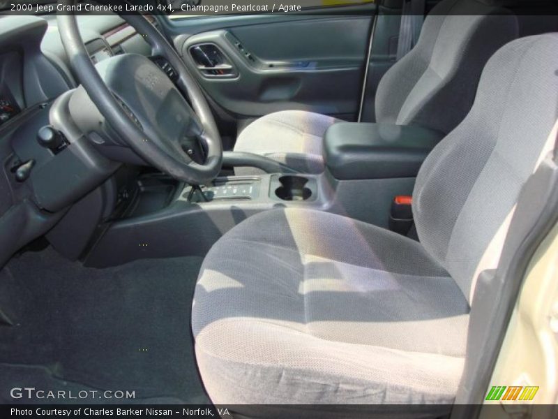 Champagne Pearlcoat / Agate 2000 Jeep Grand Cherokee Laredo 4x4