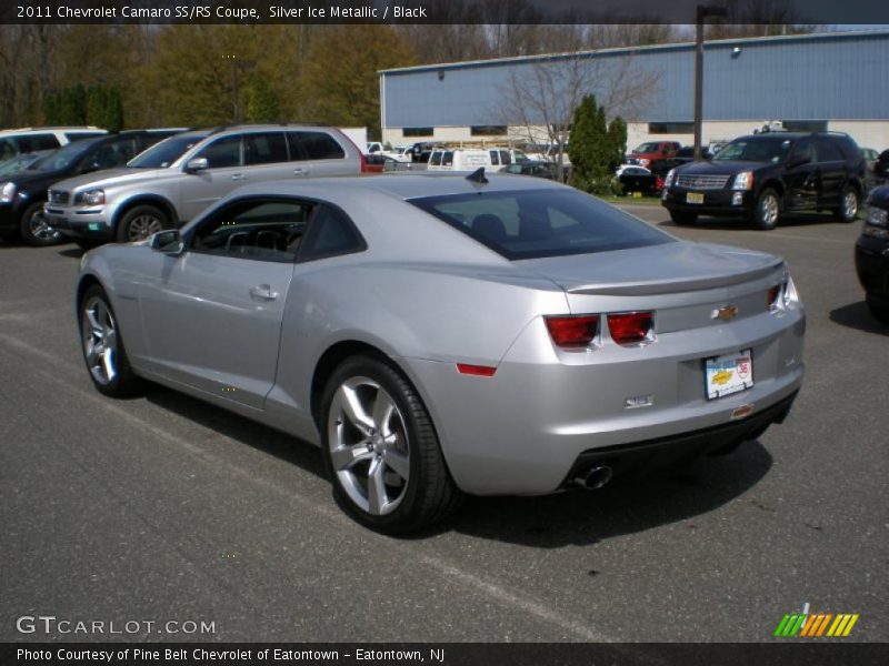 Silver Ice Metallic / Black 2011 Chevrolet Camaro SS/RS Coupe