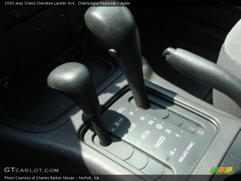 Champagne Pearlcoat / Agate 2000 Jeep Grand Cherokee Laredo 4x4