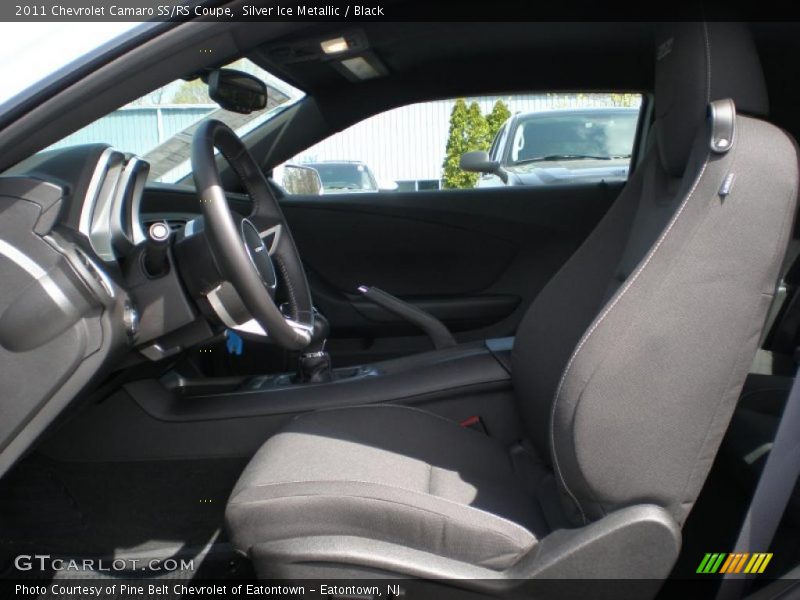 Silver Ice Metallic / Black 2011 Chevrolet Camaro SS/RS Coupe
