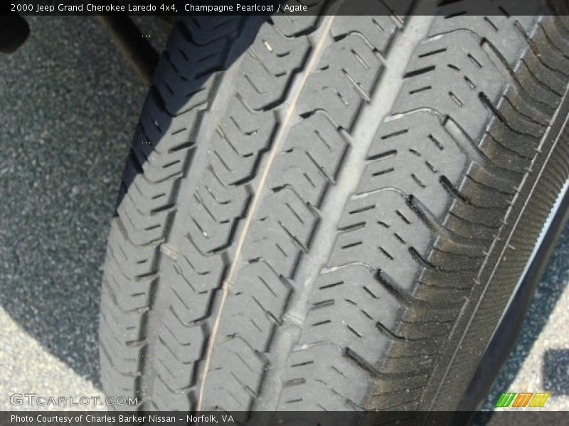 Champagne Pearlcoat / Agate 2000 Jeep Grand Cherokee Laredo 4x4