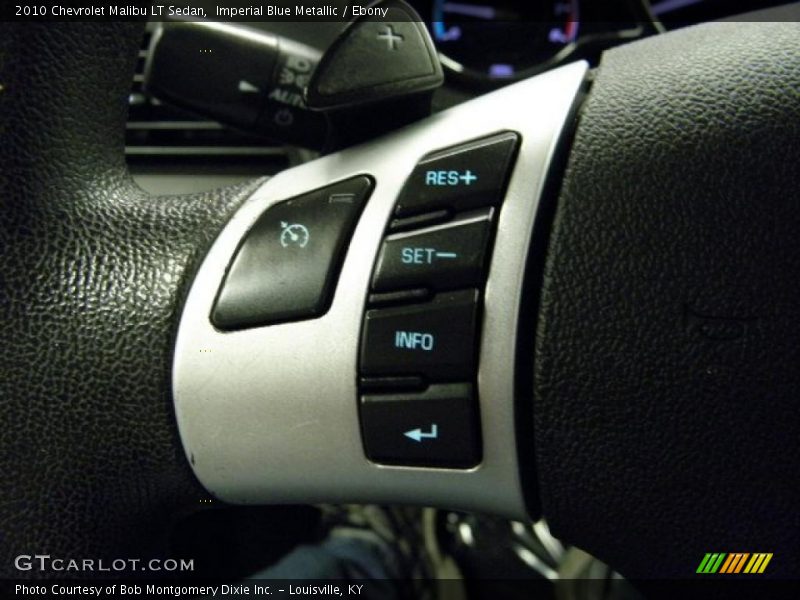 Imperial Blue Metallic / Ebony 2010 Chevrolet Malibu LT Sedan