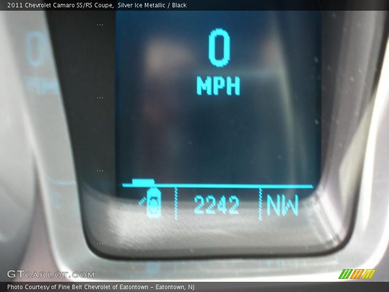 Silver Ice Metallic / Black 2011 Chevrolet Camaro SS/RS Coupe
