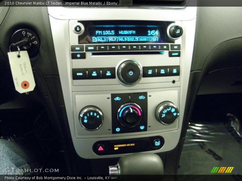 Imperial Blue Metallic / Ebony 2010 Chevrolet Malibu LT Sedan