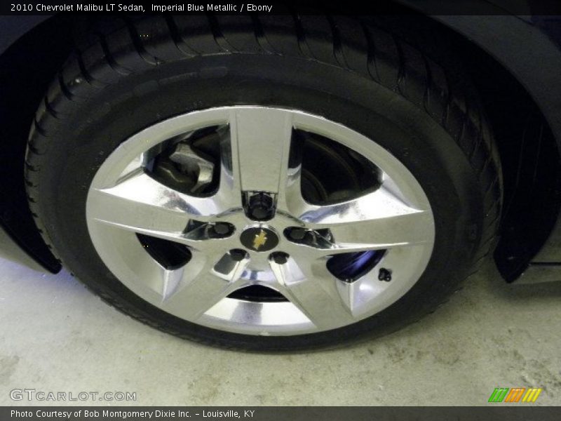 Imperial Blue Metallic / Ebony 2010 Chevrolet Malibu LT Sedan