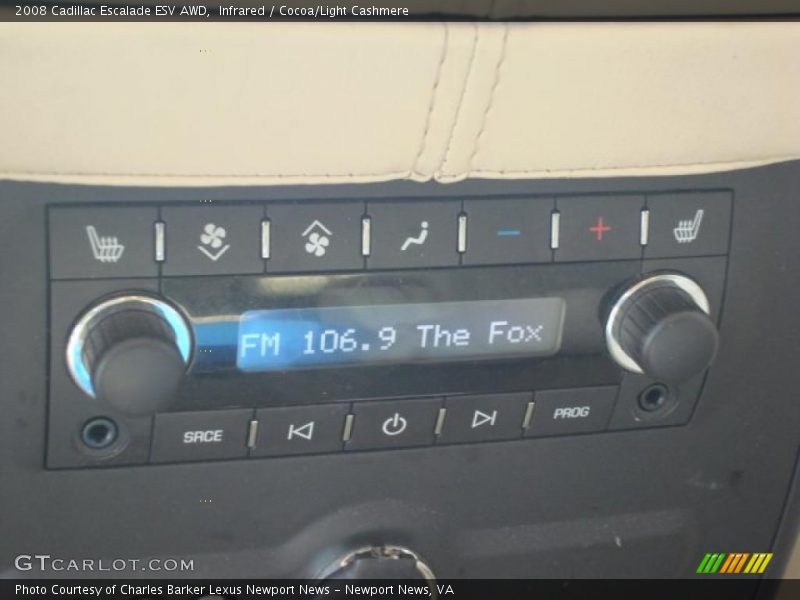 Infrared / Cocoa/Light Cashmere 2008 Cadillac Escalade ESV AWD