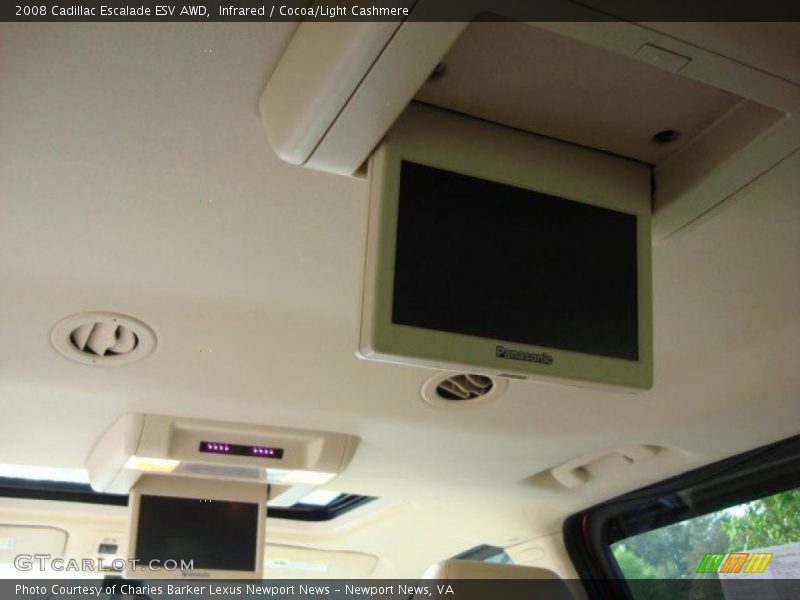 Infrared / Cocoa/Light Cashmere 2008 Cadillac Escalade ESV AWD