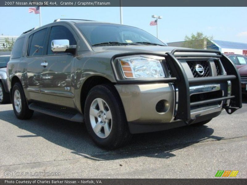 Granite / Graphite/Titanium 2007 Nissan Armada SE 4x4