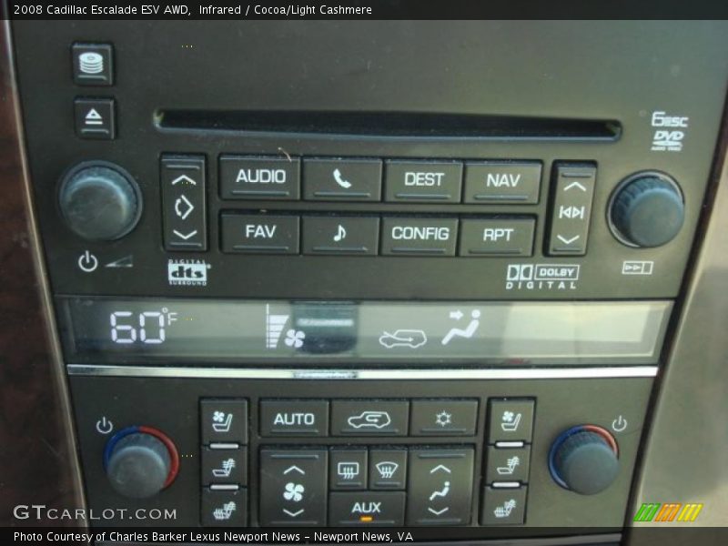 Infrared / Cocoa/Light Cashmere 2008 Cadillac Escalade ESV AWD