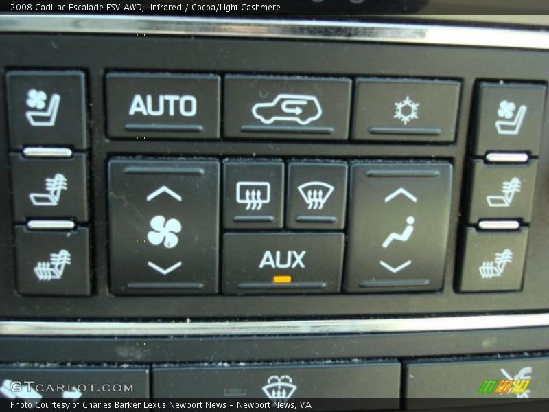 Infrared / Cocoa/Light Cashmere 2008 Cadillac Escalade ESV AWD
