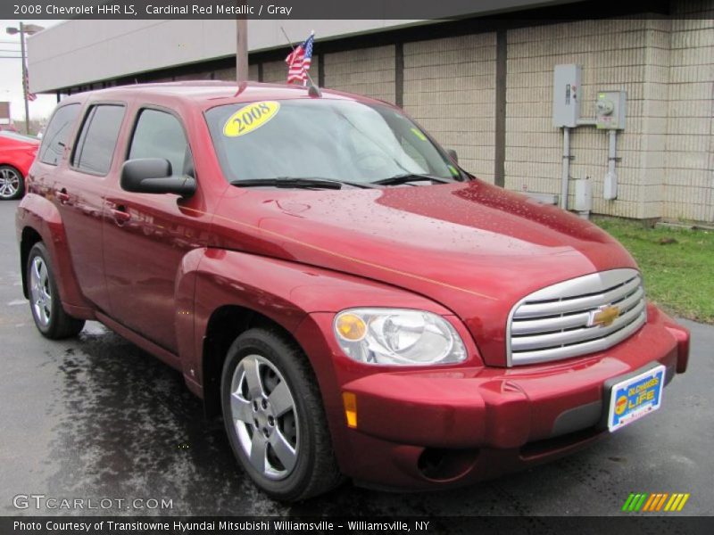 Cardinal Red Metallic / Gray 2008 Chevrolet HHR LS