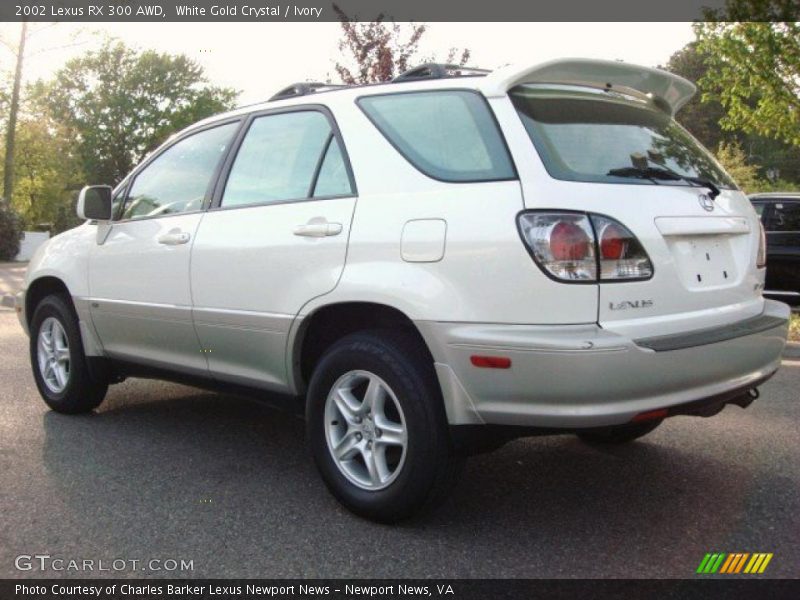 White Gold Crystal / Ivory 2002 Lexus RX 300 AWD