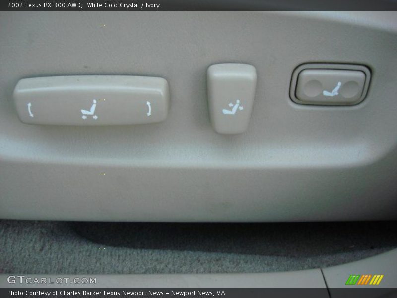 White Gold Crystal / Ivory 2002 Lexus RX 300 AWD