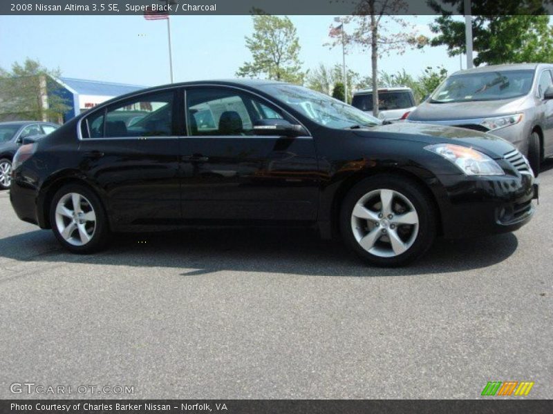 Super Black / Charcoal 2008 Nissan Altima 3.5 SE
