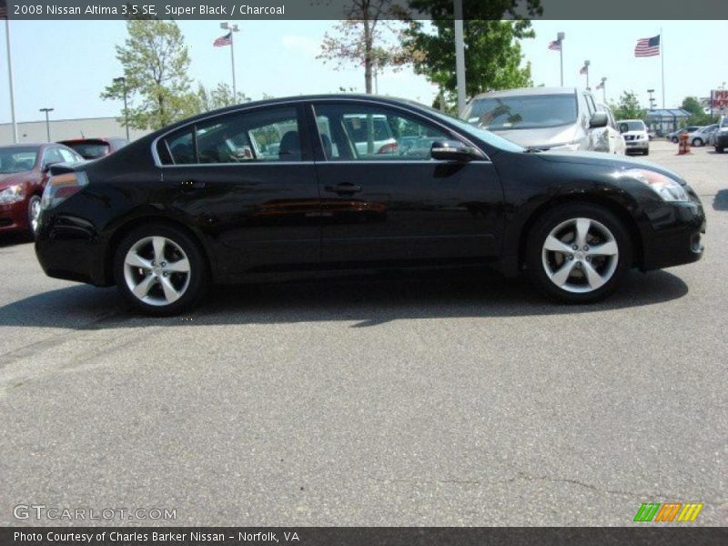 Super Black / Charcoal 2008 Nissan Altima 3.5 SE