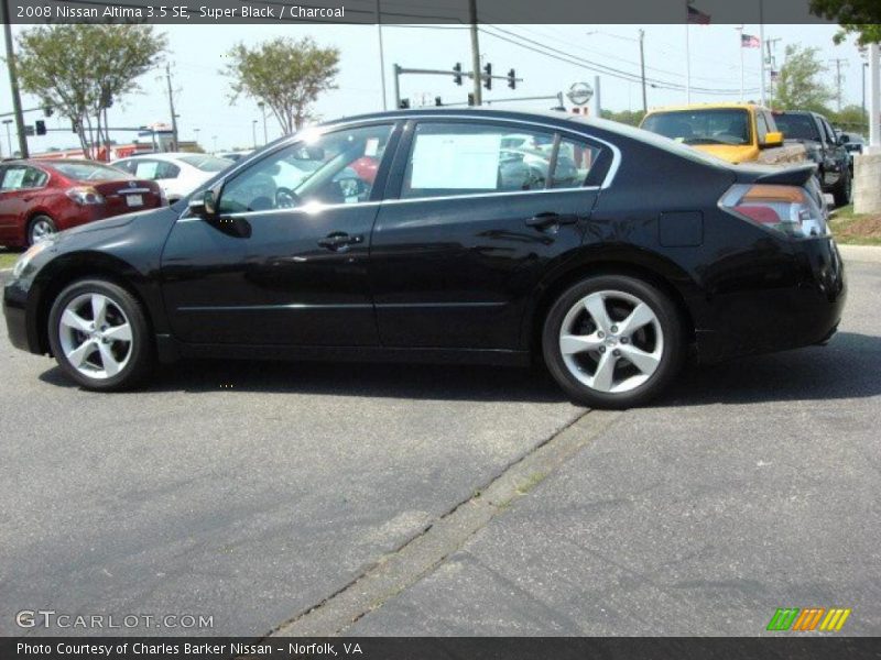 Super Black / Charcoal 2008 Nissan Altima 3.5 SE
