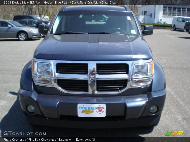 Modern Blue Pearl / Dark Slate Gray/Light Slate Gray 2008 Dodge Nitro SLT 4x4