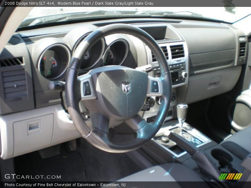 Modern Blue Pearl / Dark Slate Gray/Light Slate Gray 2008 Dodge Nitro SLT 4x4