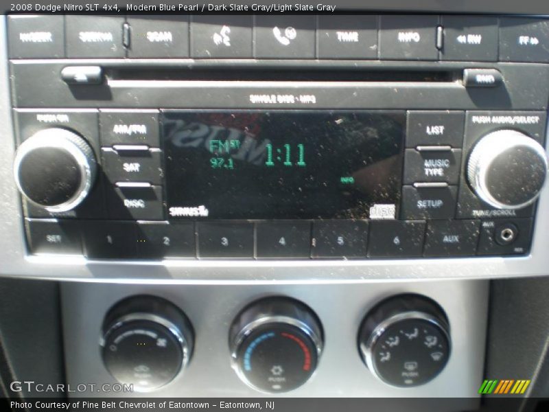 Modern Blue Pearl / Dark Slate Gray/Light Slate Gray 2008 Dodge Nitro SLT 4x4