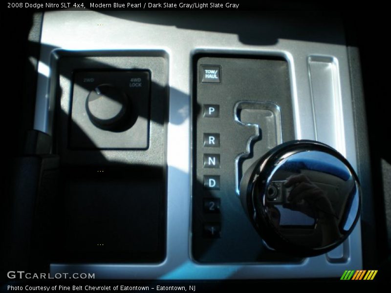 Modern Blue Pearl / Dark Slate Gray/Light Slate Gray 2008 Dodge Nitro SLT 4x4