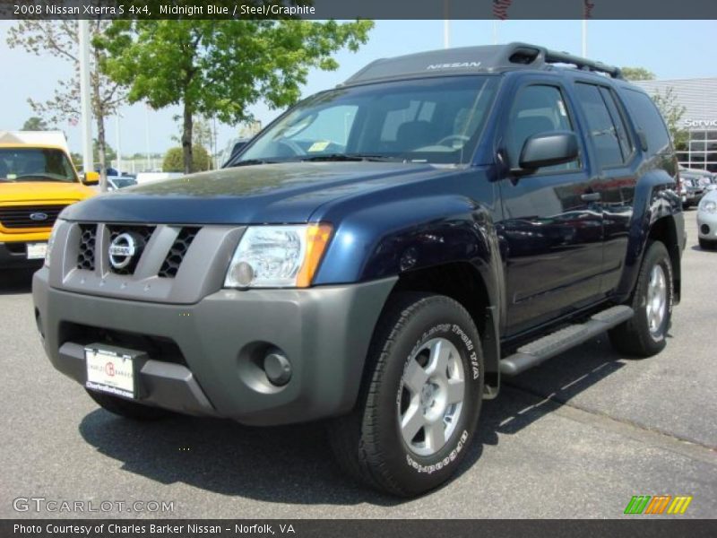 Midnight Blue / Steel/Graphite 2008 Nissan Xterra S 4x4