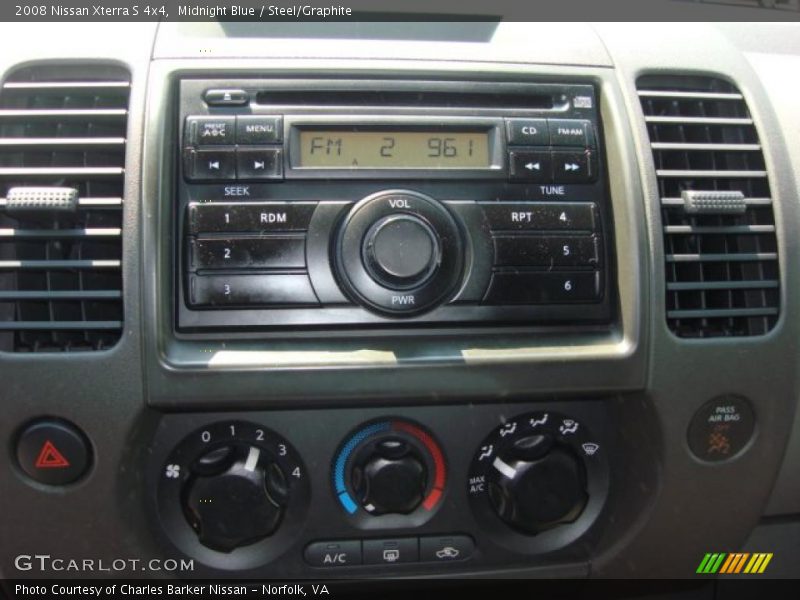 Midnight Blue / Steel/Graphite 2008 Nissan Xterra S 4x4