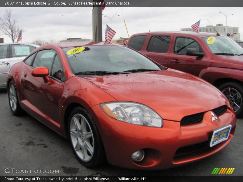 Sunset Pearlescent / Dark Charcoal 2007 Mitsubishi Eclipse GT Coupe