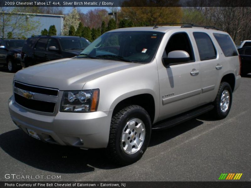 Silver Birch Metallic / Ebony 2009 Chevrolet Tahoe LT 4x4