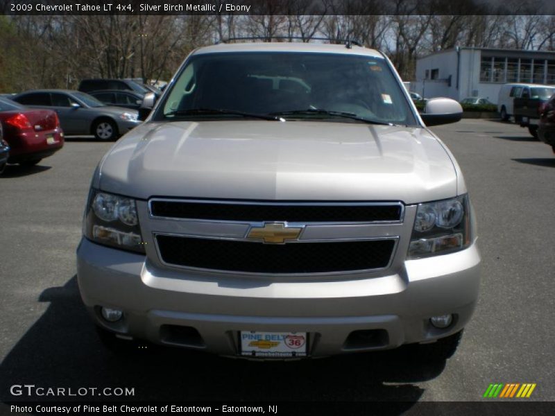 Silver Birch Metallic / Ebony 2009 Chevrolet Tahoe LT 4x4