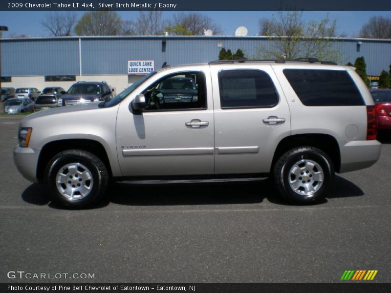 Silver Birch Metallic / Ebony 2009 Chevrolet Tahoe LT 4x4