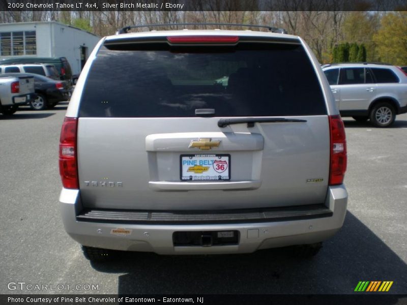 Silver Birch Metallic / Ebony 2009 Chevrolet Tahoe LT 4x4