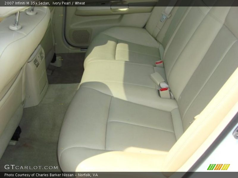 Ivory Pearl / Wheat 2007 Infiniti M 35x Sedan