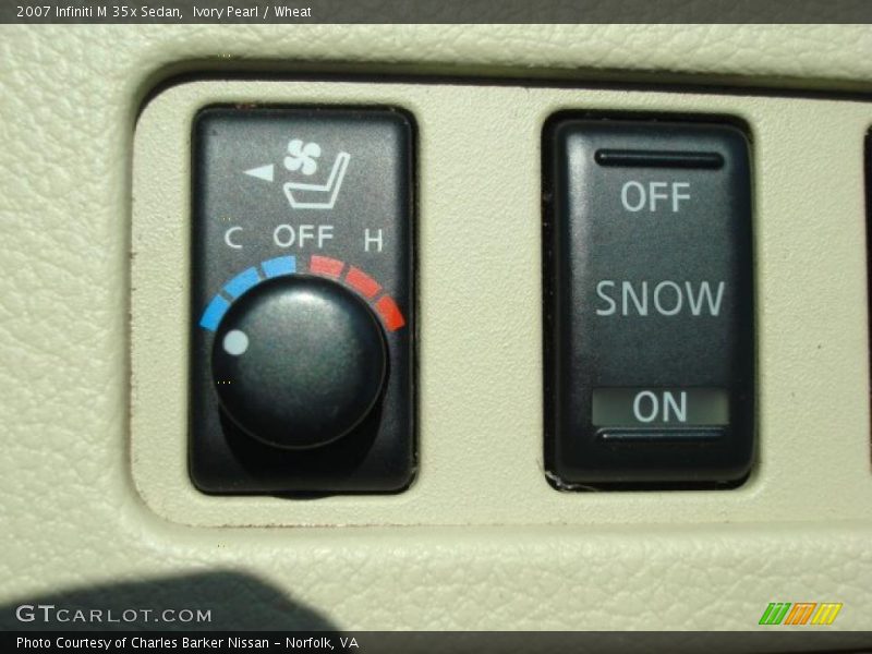 Ivory Pearl / Wheat 2007 Infiniti M 35x Sedan