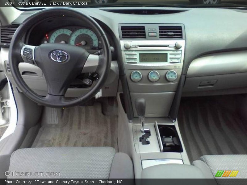Black / Dark Charcoal 2007 Toyota Camry SE
