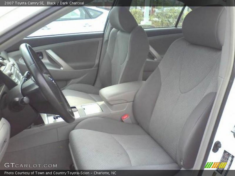 Black / Dark Charcoal 2007 Toyota Camry SE