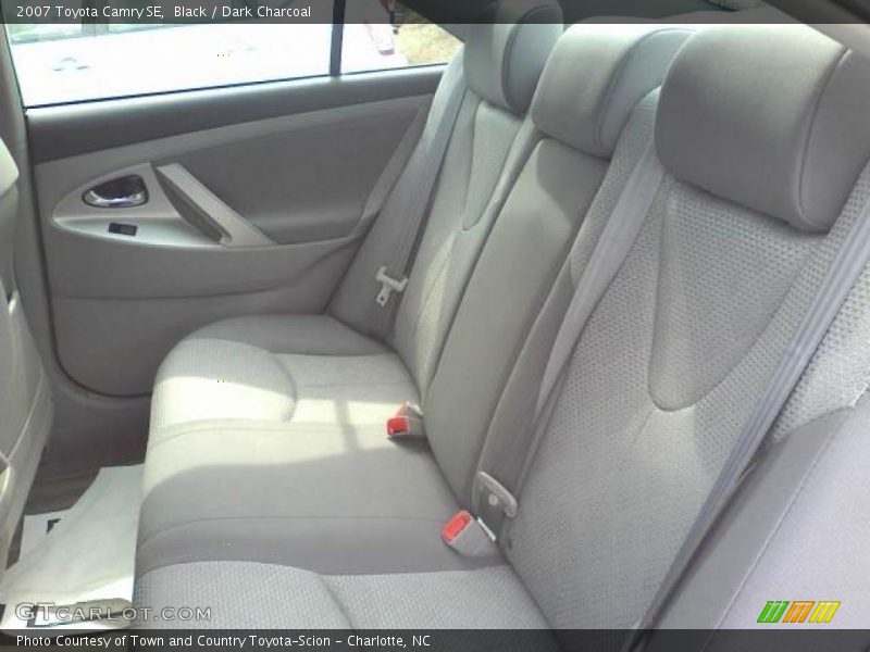 Black / Dark Charcoal 2007 Toyota Camry SE