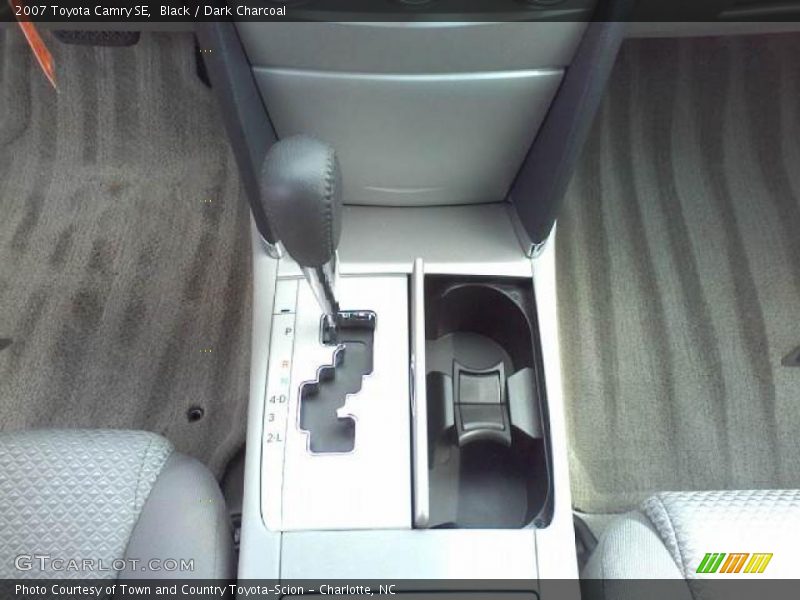 Black / Dark Charcoal 2007 Toyota Camry SE