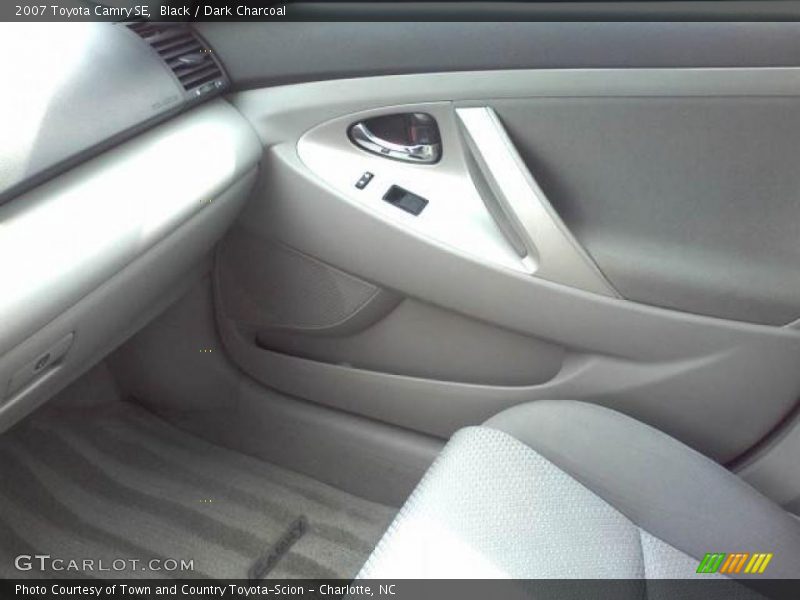 Black / Dark Charcoal 2007 Toyota Camry SE