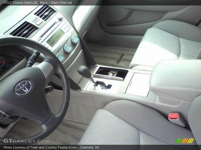 Black / Dark Charcoal 2007 Toyota Camry SE