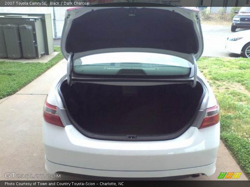 Black / Dark Charcoal 2007 Toyota Camry SE